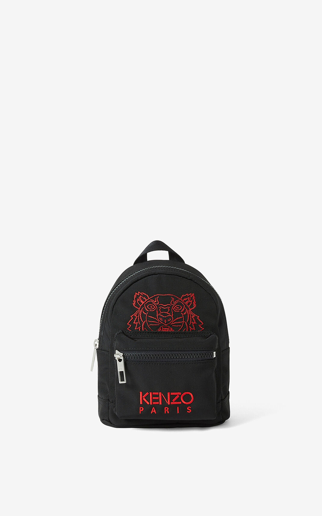 Mochila Kenzo Kampus Tiger Lona mini Hombre Negras - SKU.9642123